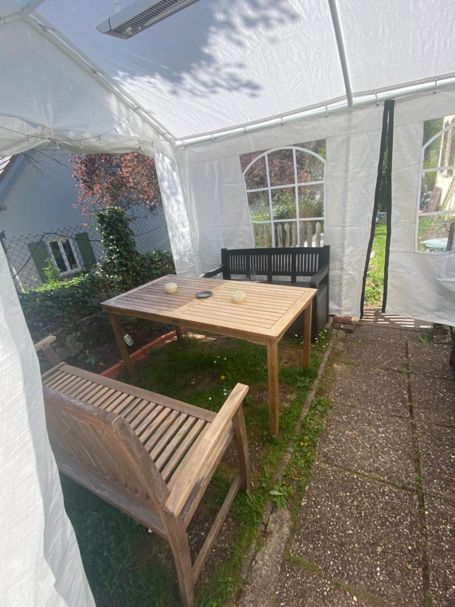 Gemuetliche Rustikale Wohnung Mit Kamin Und Optionalem Whirlpool Bad Sobernheim Exterior foto